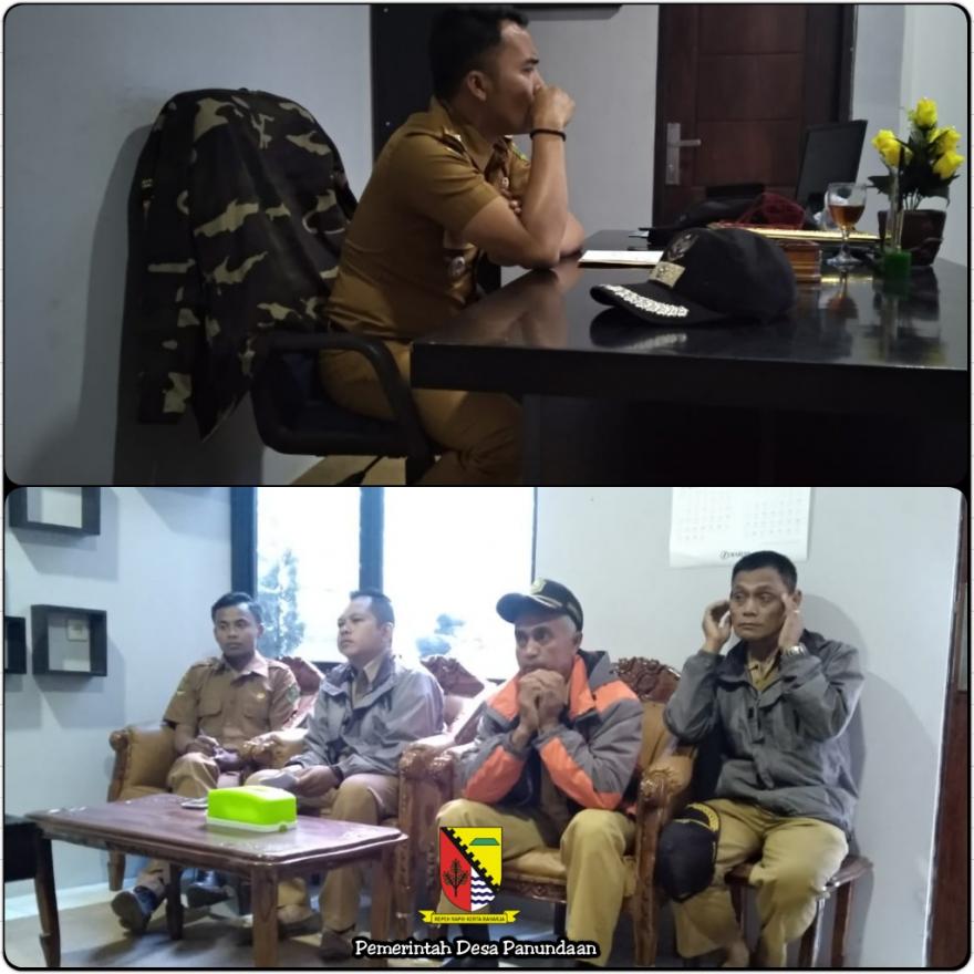 Kegiatan Kinerja Pemdes Panundaan Senin, 16 September 2019